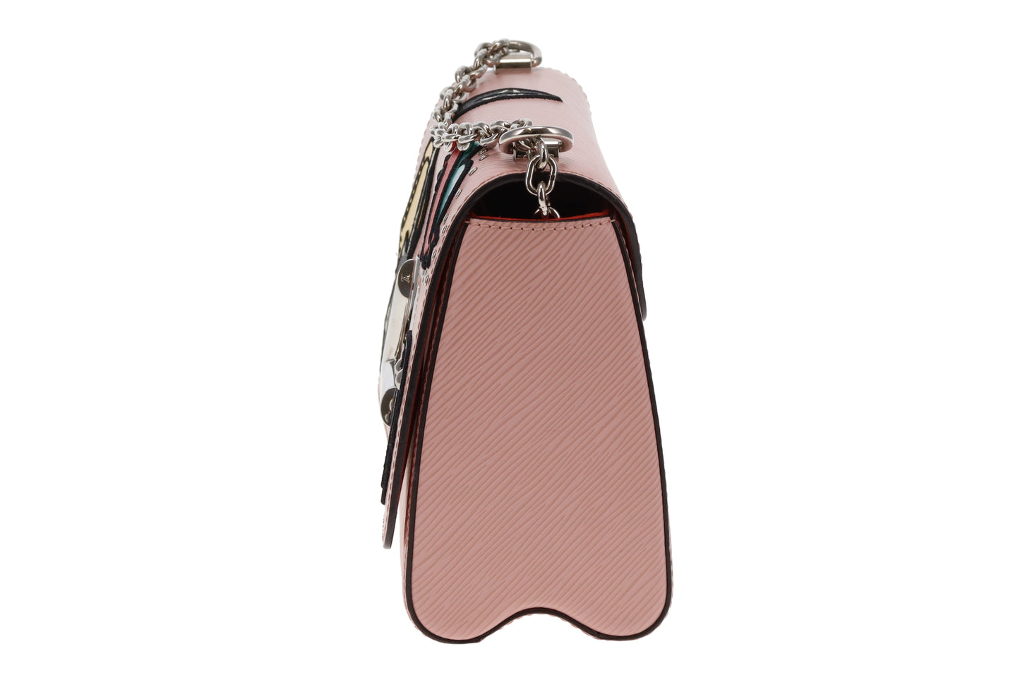 Louis Vuitton Twist MM Epi Rose Ballerine Patches Limited Edition FL3118 (RRP €3800)