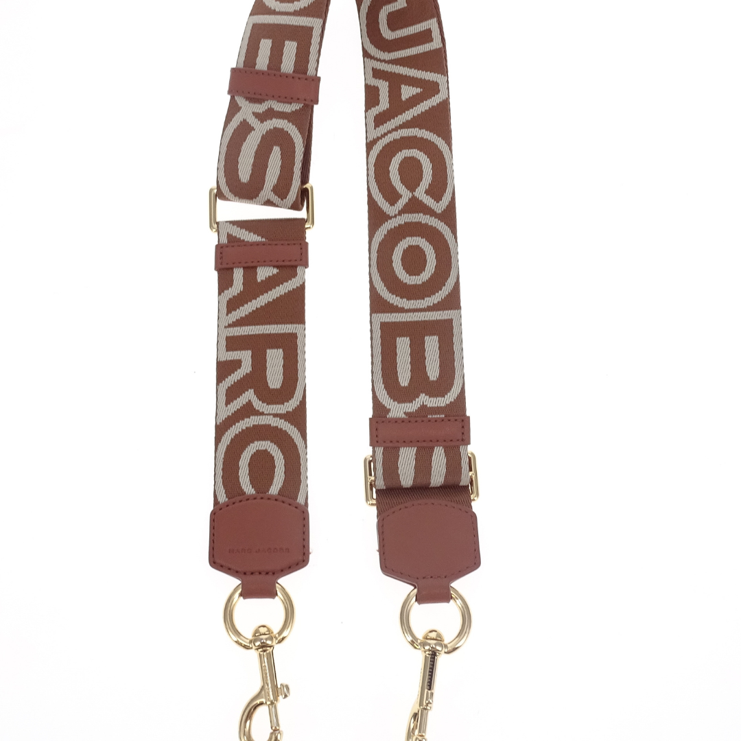 Marc Jacobs Logo Snapshot Strap Warm Taupe