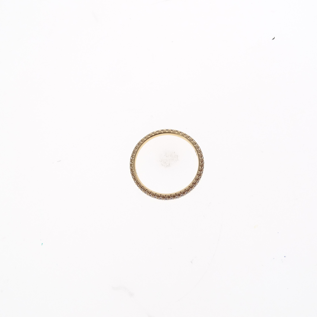 Cartier 18 Carat Gold Étincelle De Cartier Wedding Ring 0.47 Carat Diamond Weight (Size 61)