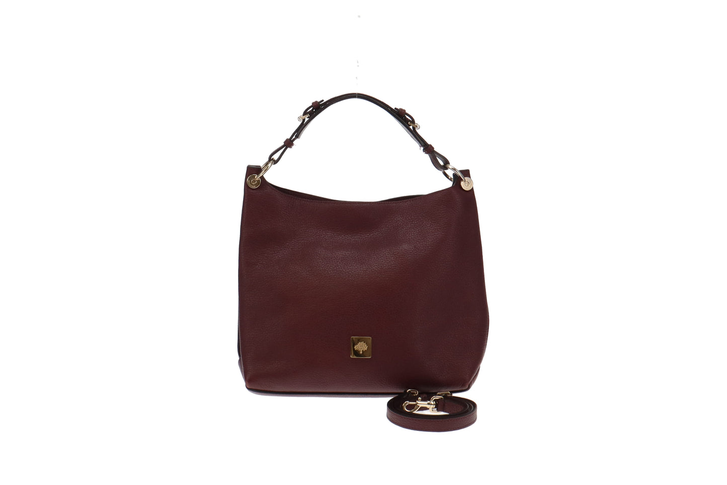 Mulberry Oxblood Freya Hobo With Strap