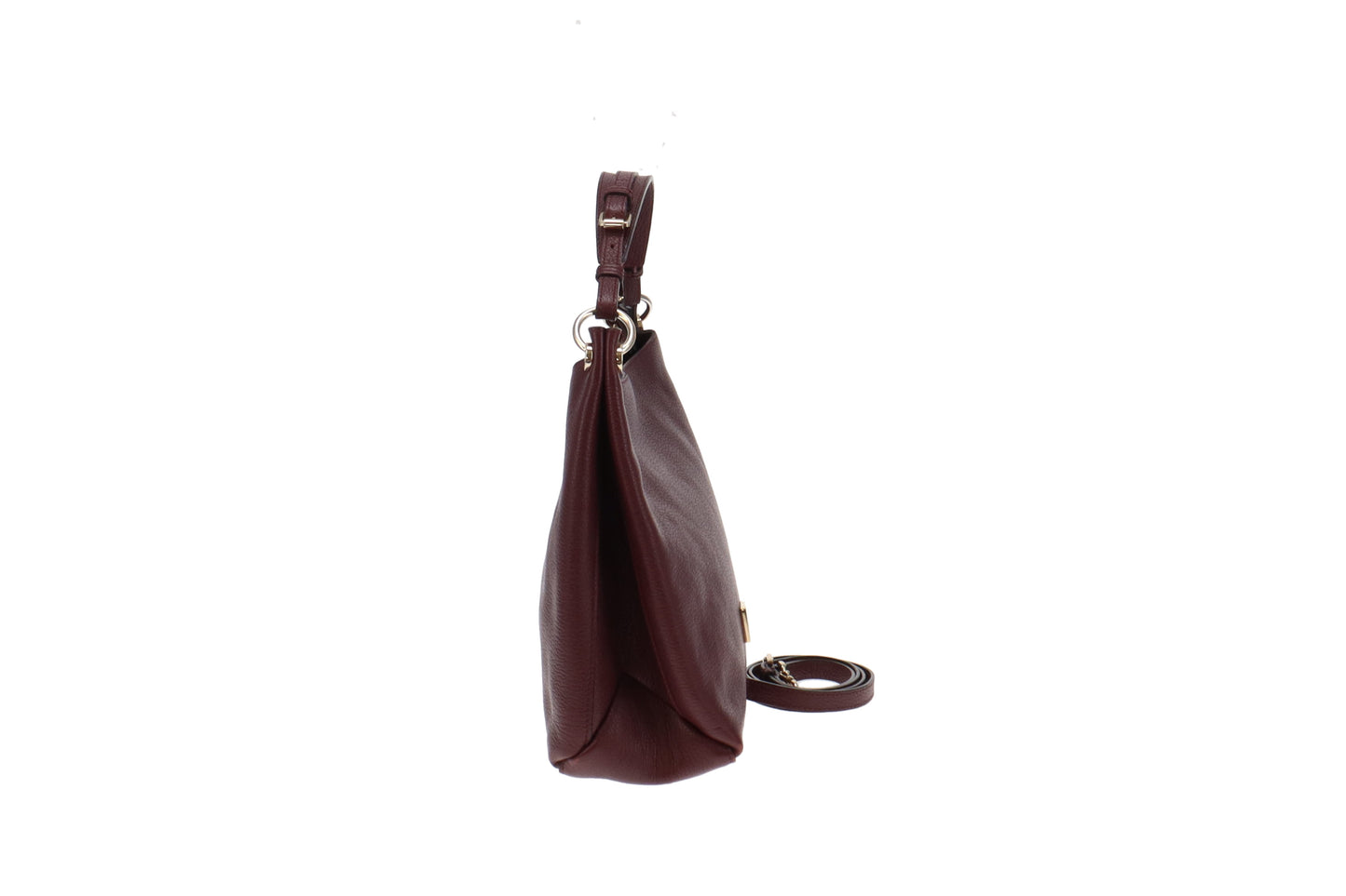 Mulberry Oxblood Freya Hobo With Strap