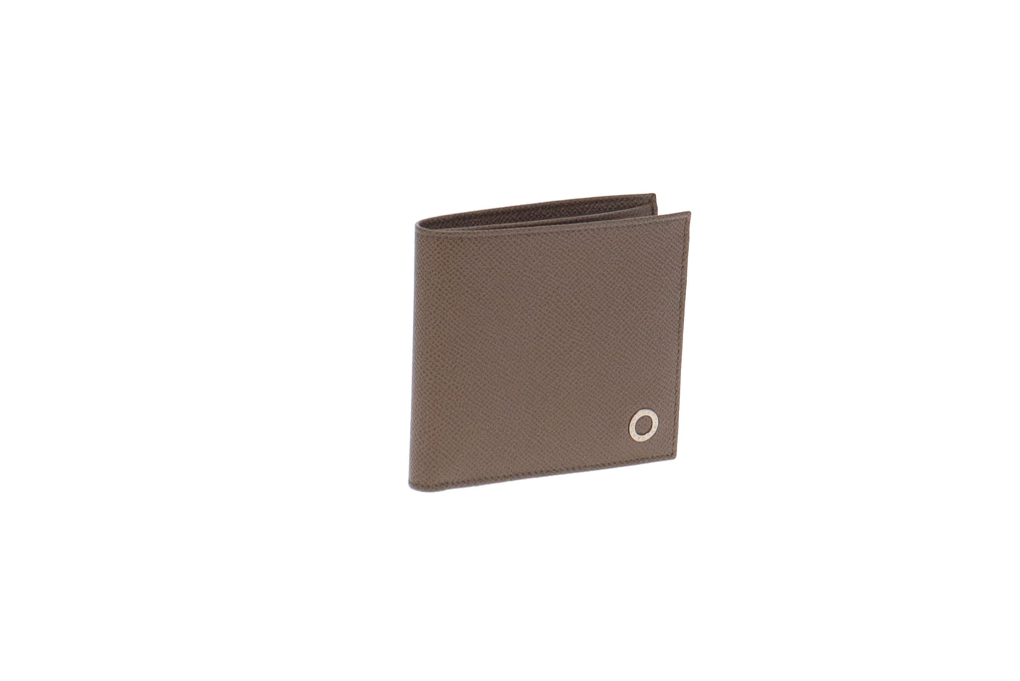 Bvlgari Stone Grey Men's Leather Bifold Wallet (2)