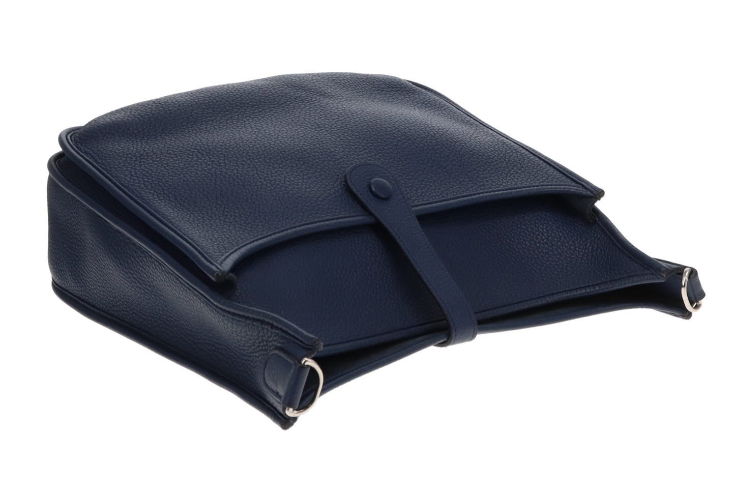 Hermes Eveleyne Clemence leather III PM Bleu Iris