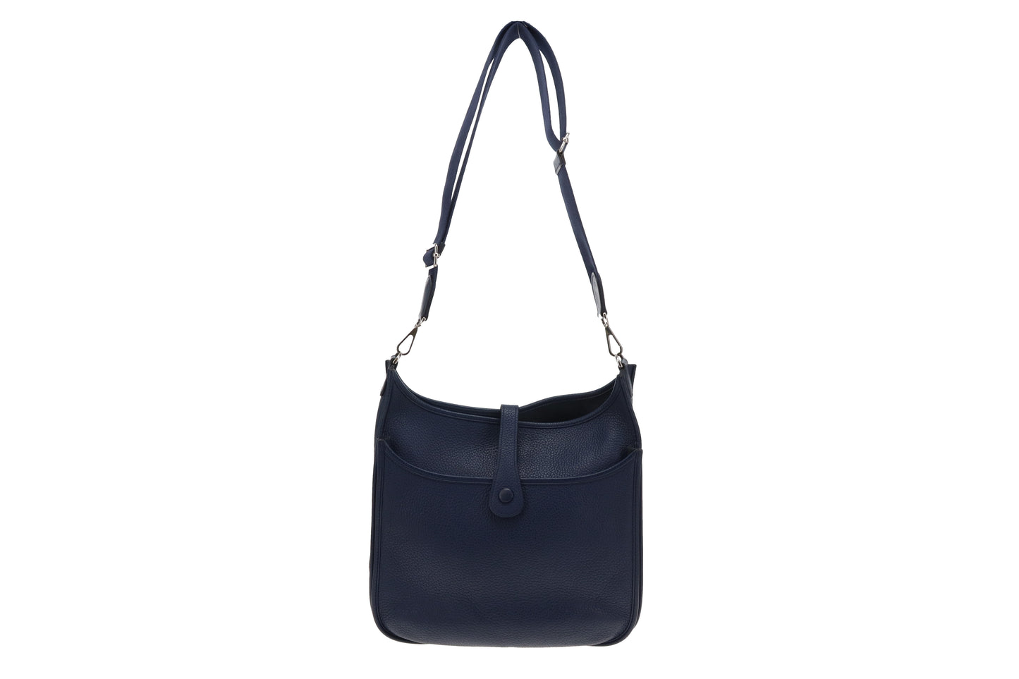 Hermes Eveleyne Clemence leather III PM Bleu Iris