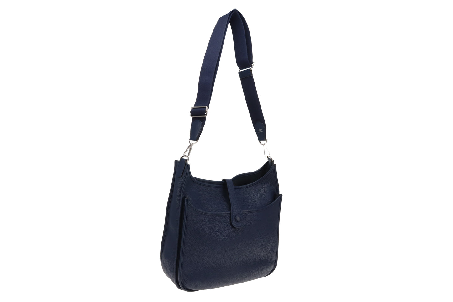 Hermes Eveleyne Clemence leather III PM Bleu Iris