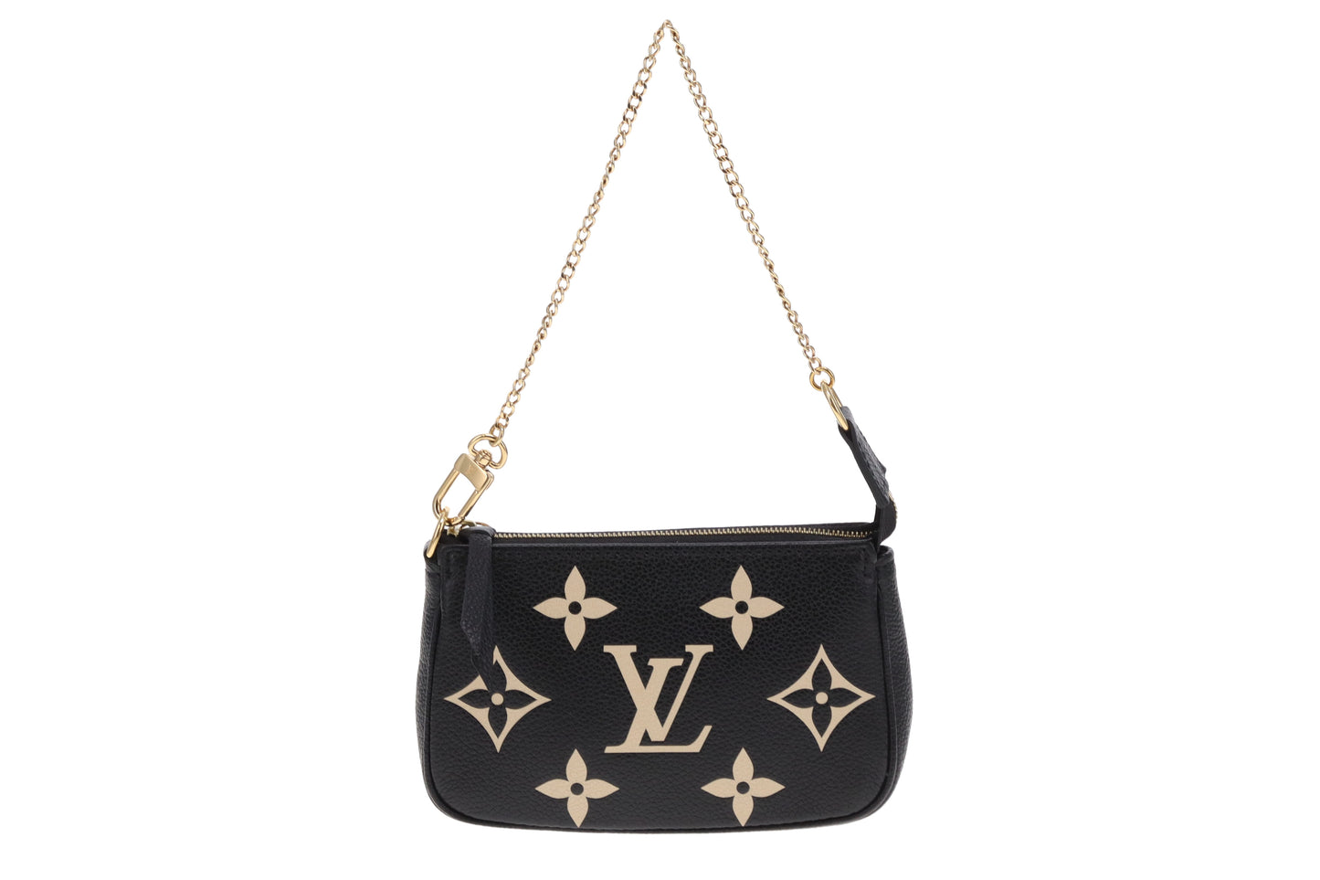 Louis Vuitton Pochette Accessoires Mini Bicolour Monogram Empreinte