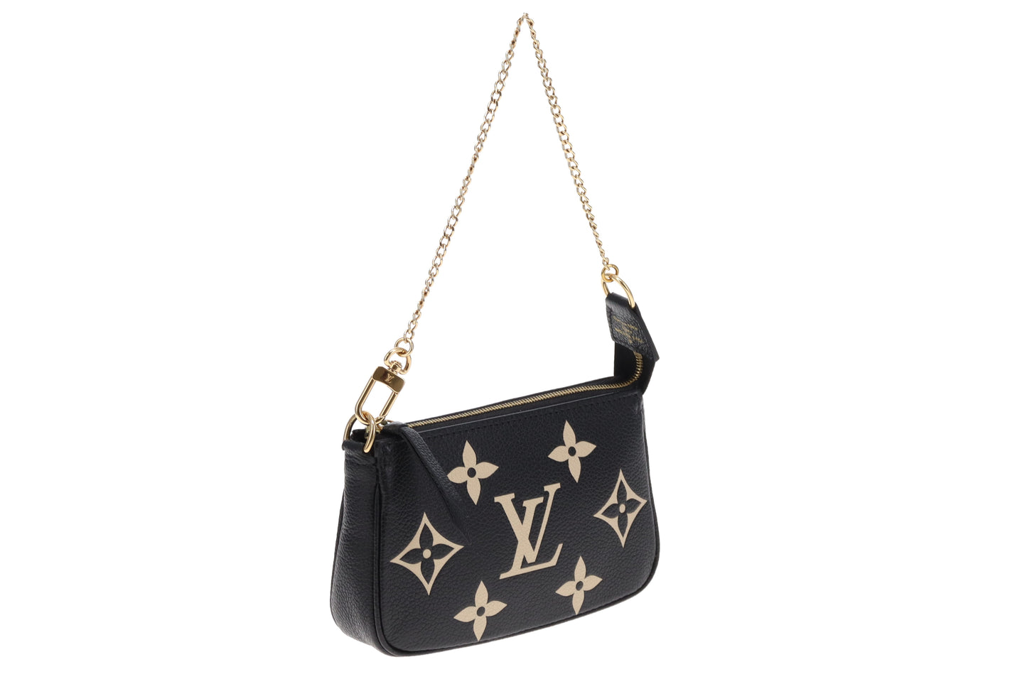 Louis Vuitton Pochette Accessoires Mini Bicolour Monogram Empreinte