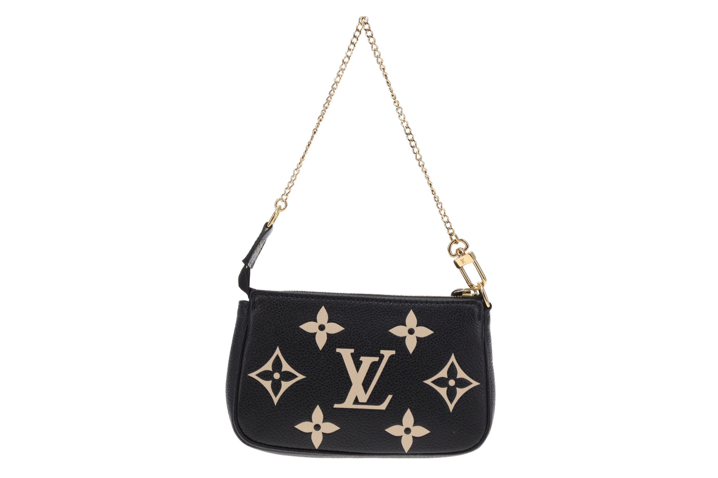 Louis Vuitton Pochette Accessoires Mini Bicolour Monogram Empreinte