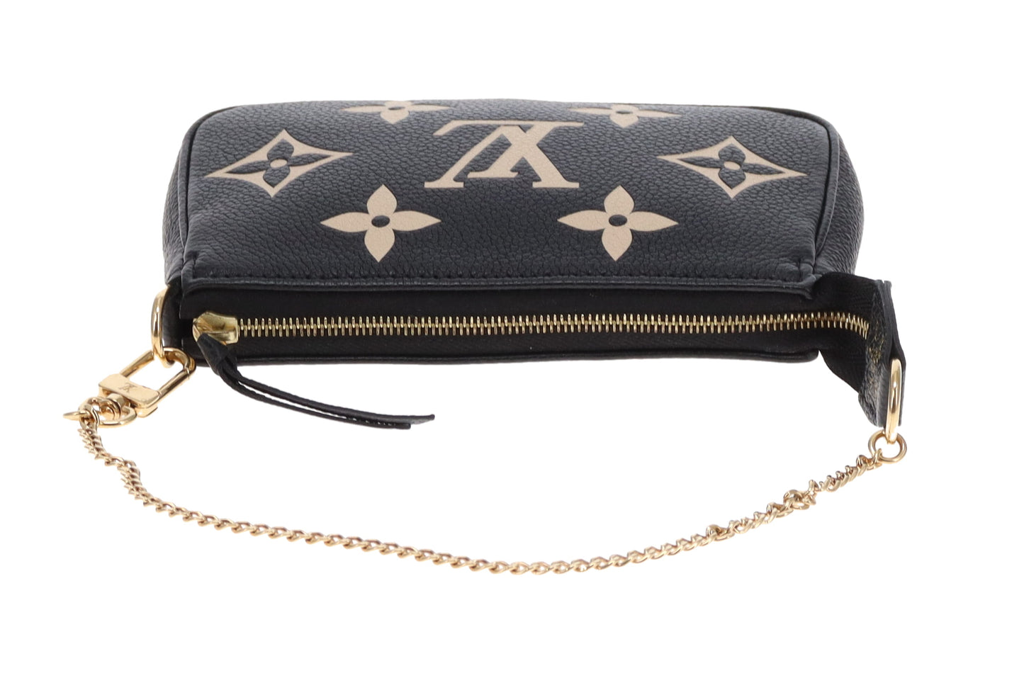 Louis Vuitton Pochette Accessoires Mini Bicolour Monogram Empreinte