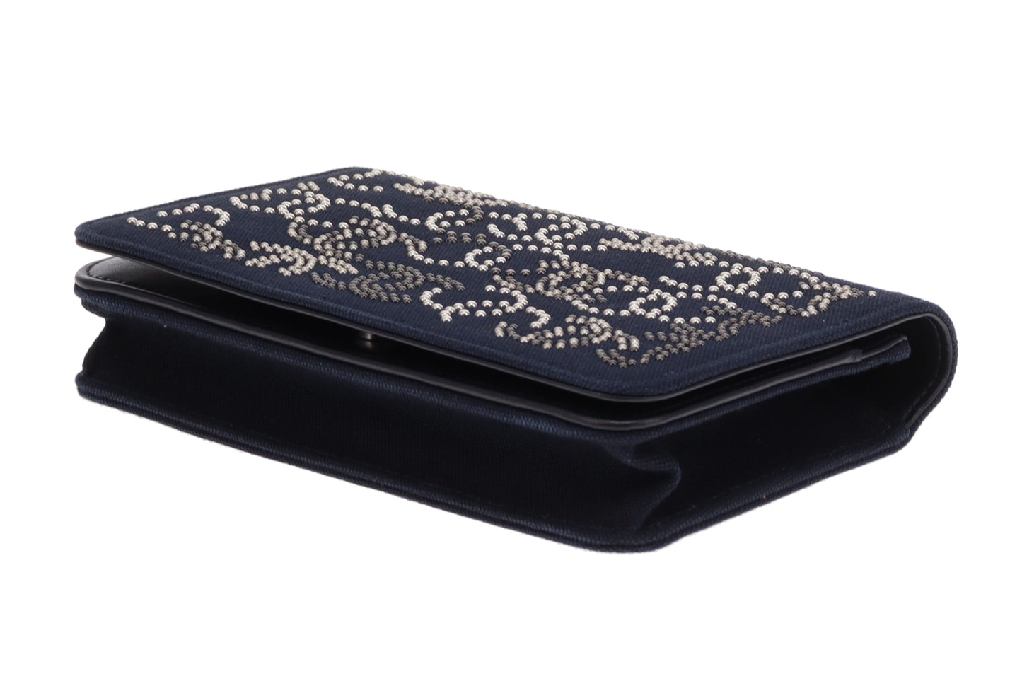 Chanel Wallet On Chain Paris Shanghai Collection Navy 2019