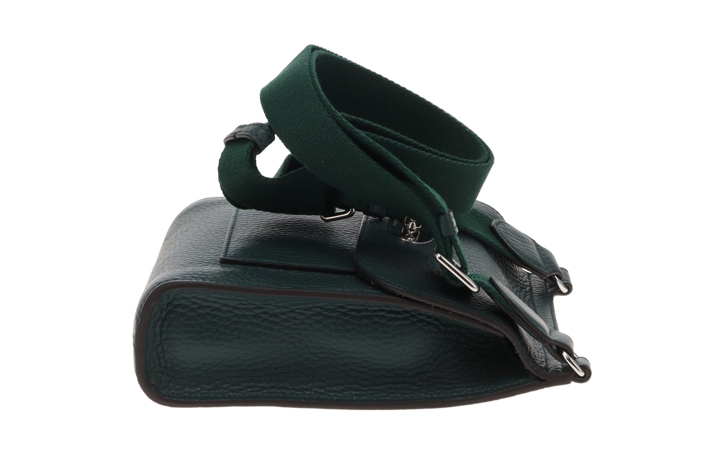 Mulberry Antony Messenger In Mulberry Green Heavy Grain Leather