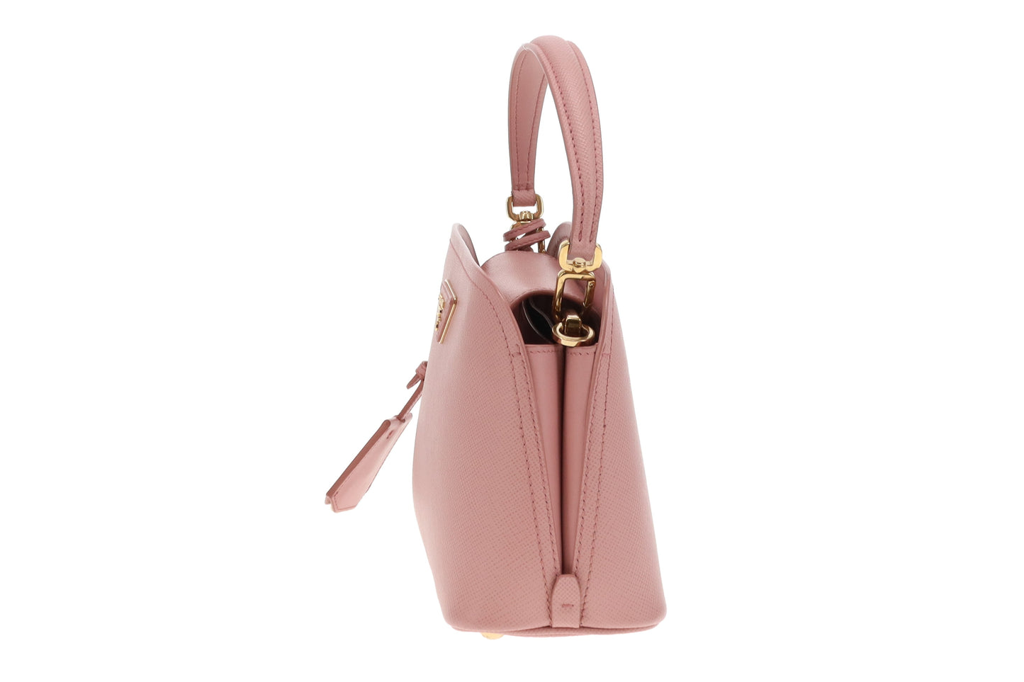 Prada Pesco Saffiano Cuir 2 Way Small Tote