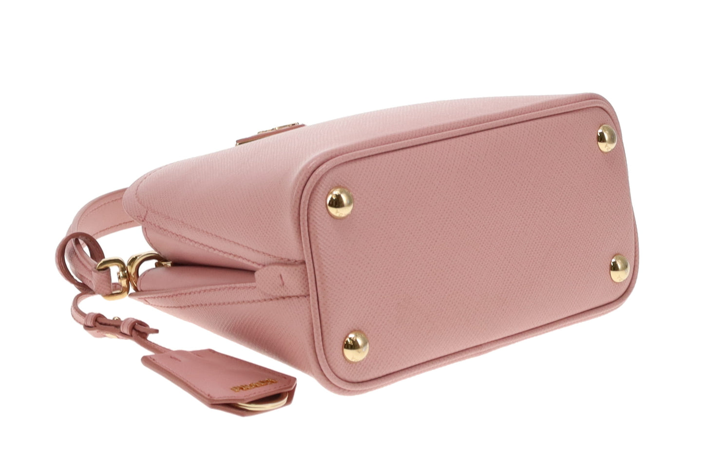 Prada Pesco Saffiano Cuir 2 Way Small Tote