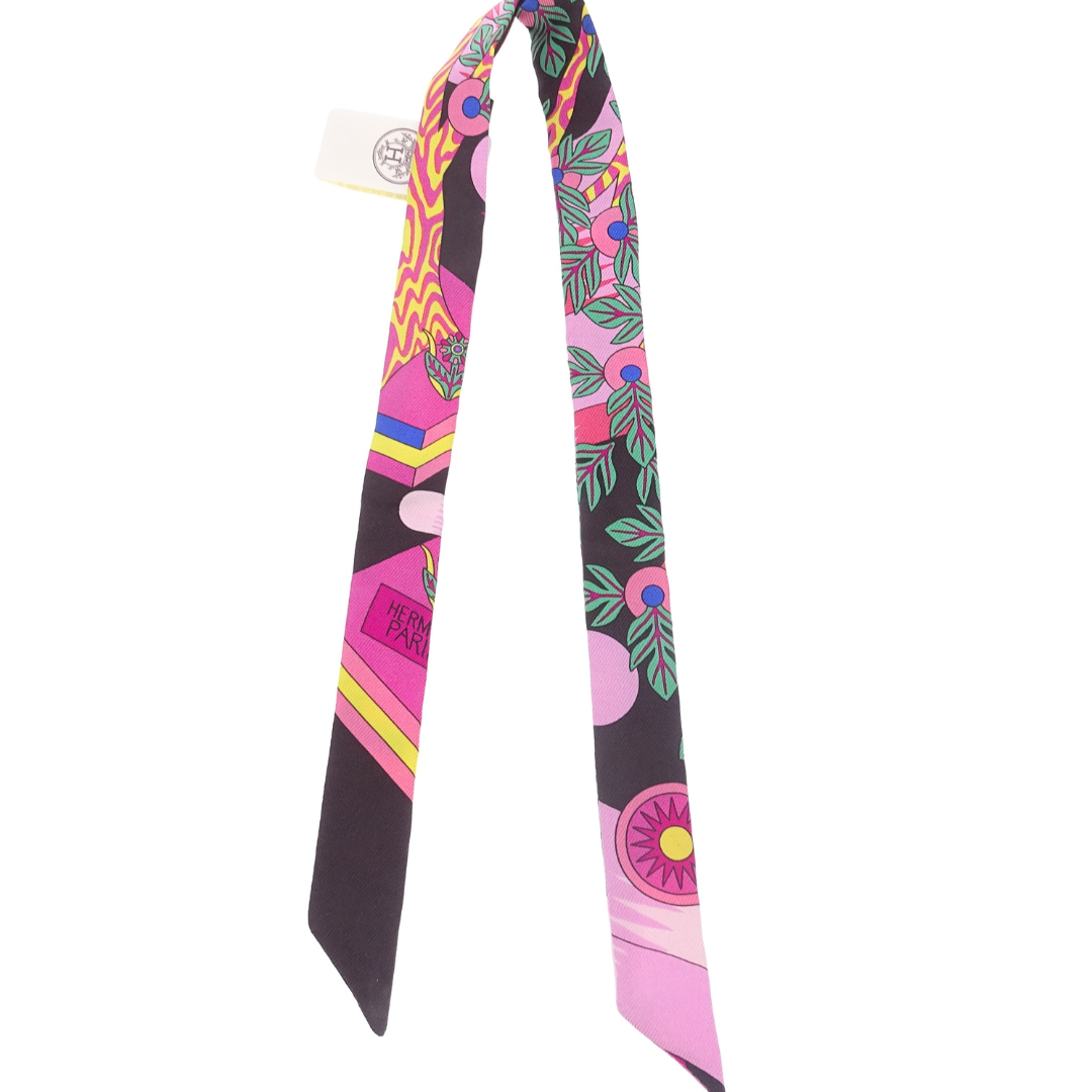 Hermes Twilly Doll Upcycling LA Source De Pegase Silk