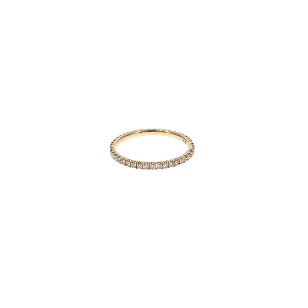 Cartier 18 Carat Gold Étincelle De Cartier Wedding Ring 0.47 Carat Diamond Weight (Size 61)