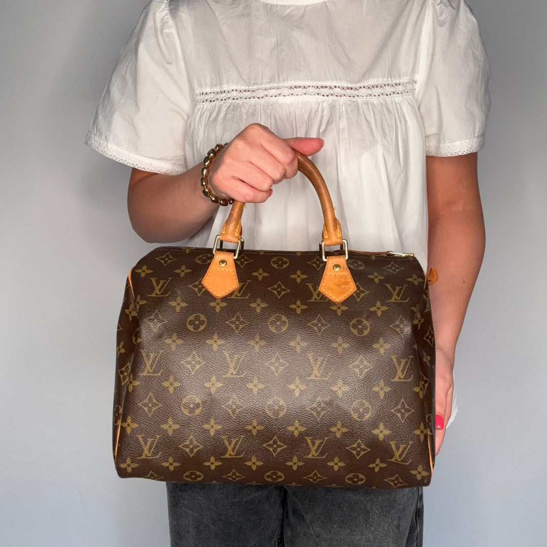 Louis Vuitton Speedy 30 Classic Monogram Vintage TH1001 - 2001