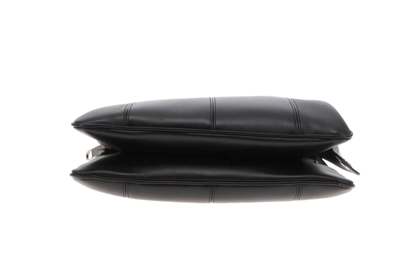 Gucci Black Leather SHW Petite GG Small Tote Bag