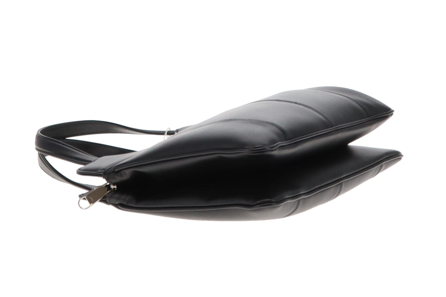 Gucci Black Leather SHW Petite GG Small Tote Bag