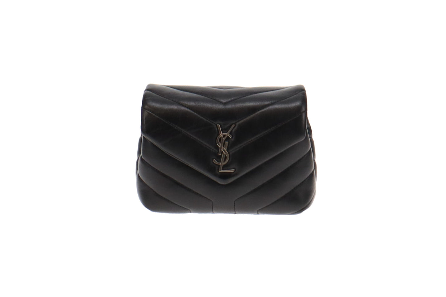Saint Laurent Loulou Black Leather Toy 2017