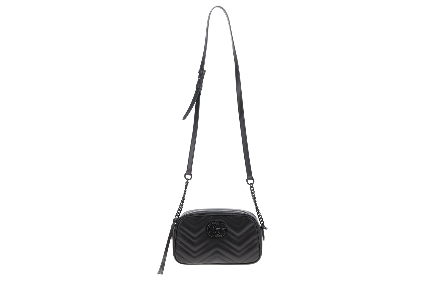 Gucci Marmont Small Camera Bag All Black