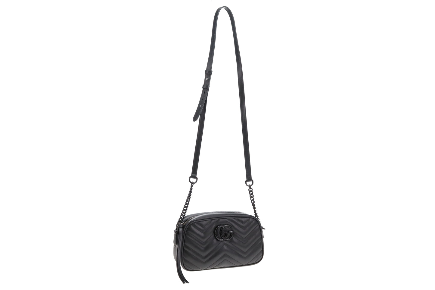Gucci Marmont Small Camera Bag All Black