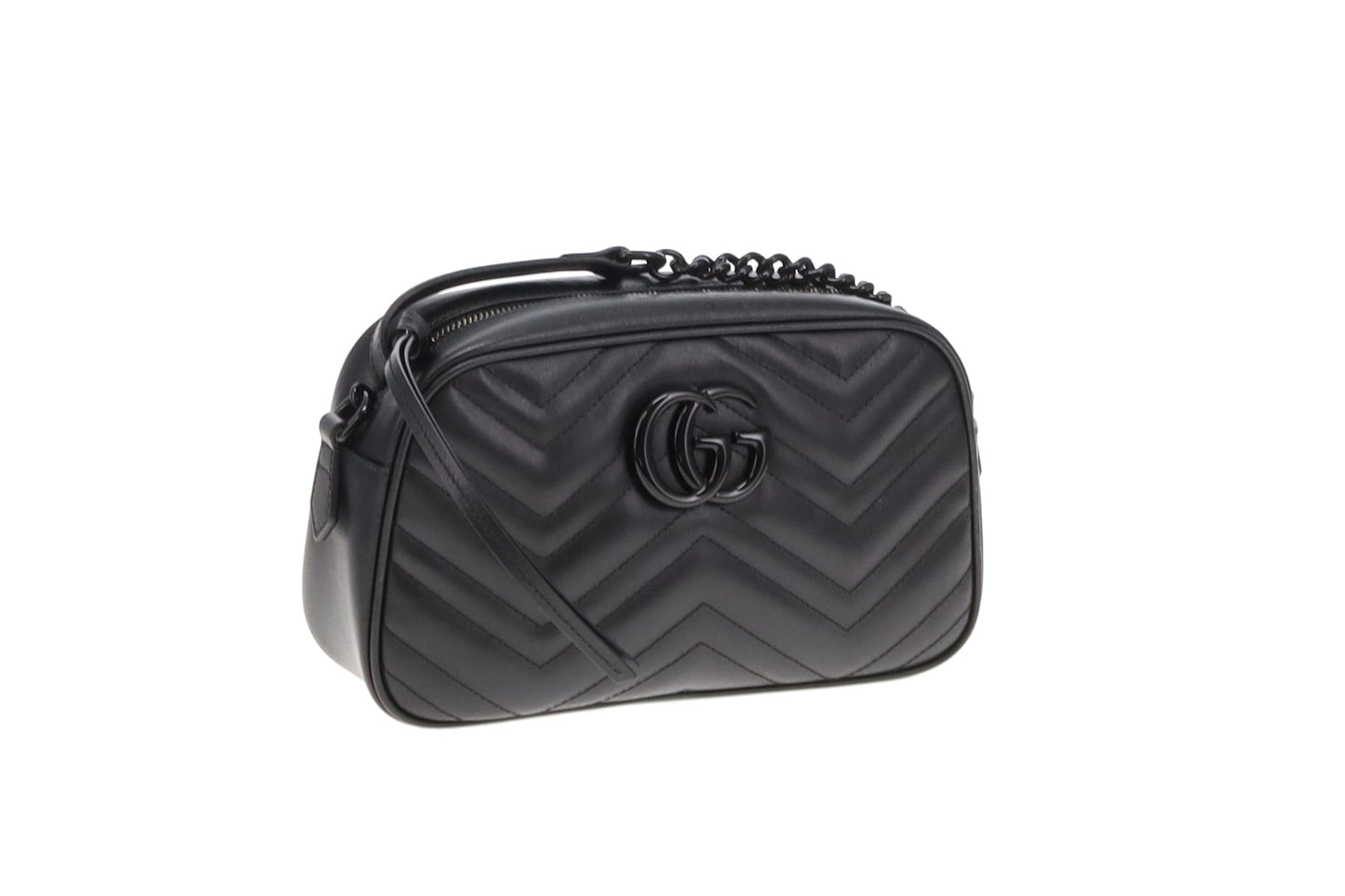 Gucci Marmont Small Camera Bag All Black