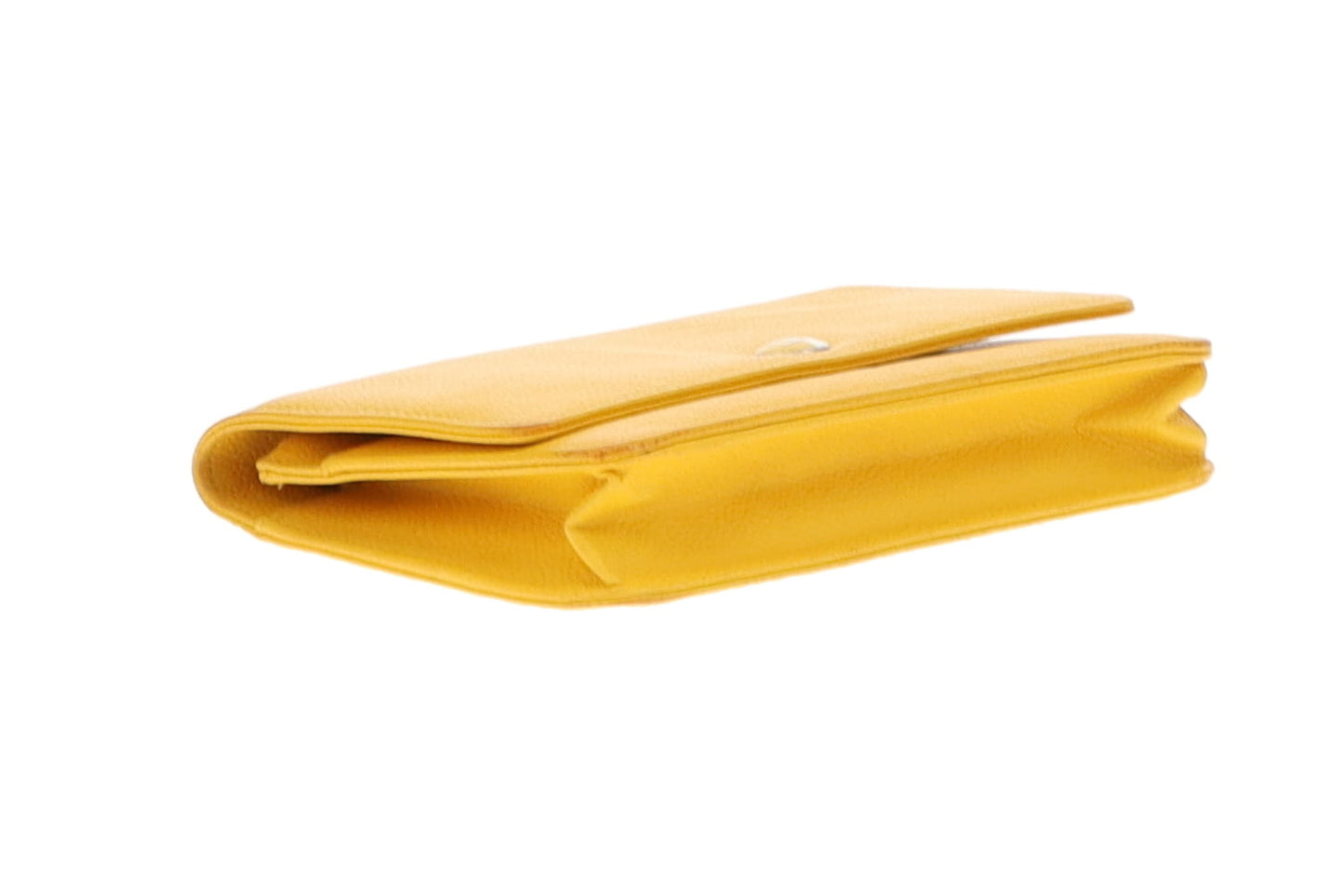 Chanel Wallet On Chain Timeless Caviar Yellow