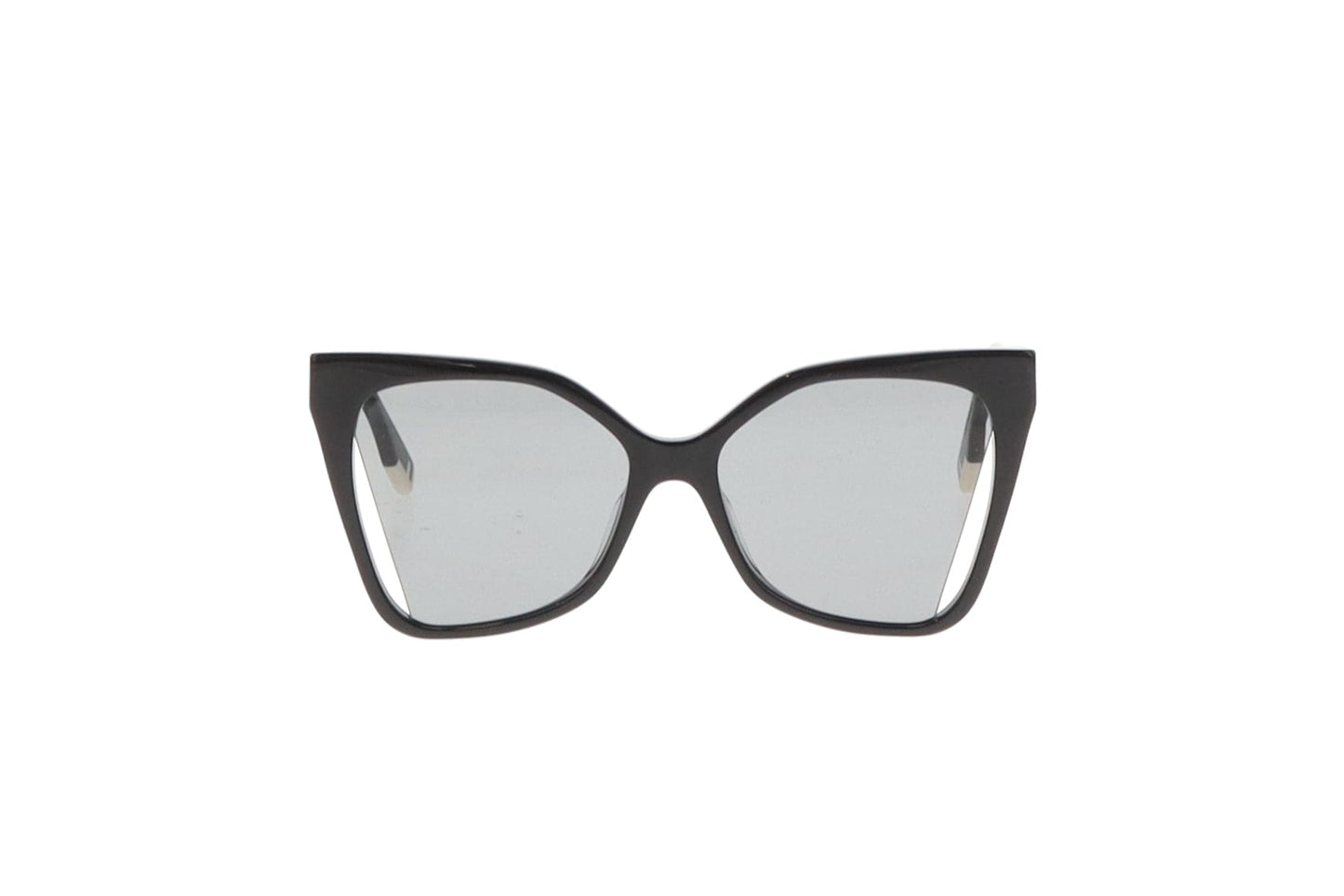 Fendi Cat Eye Modern Black Runway Sunglasses