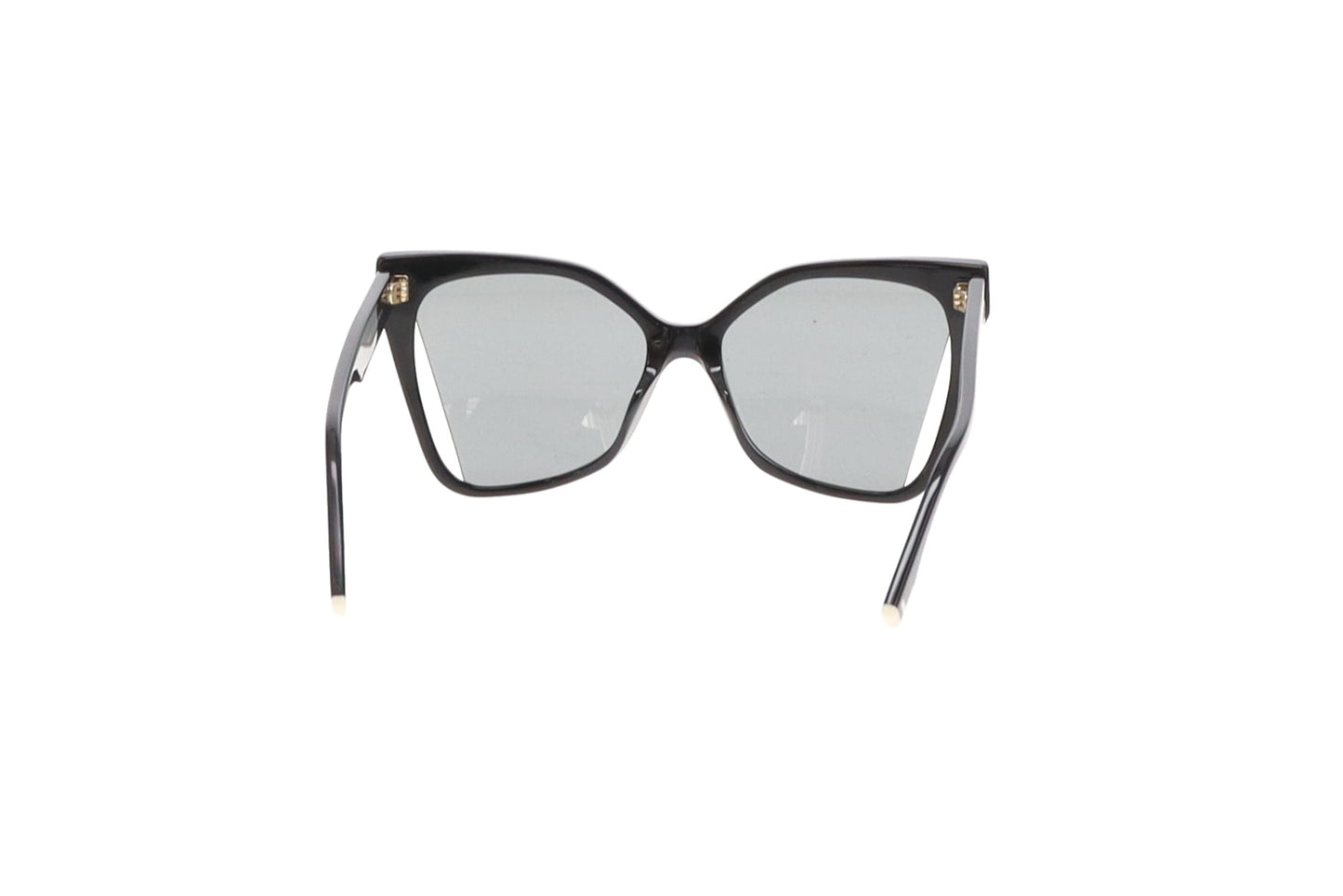 Fendi Cat Eye Modern Black Runway Sunglasses