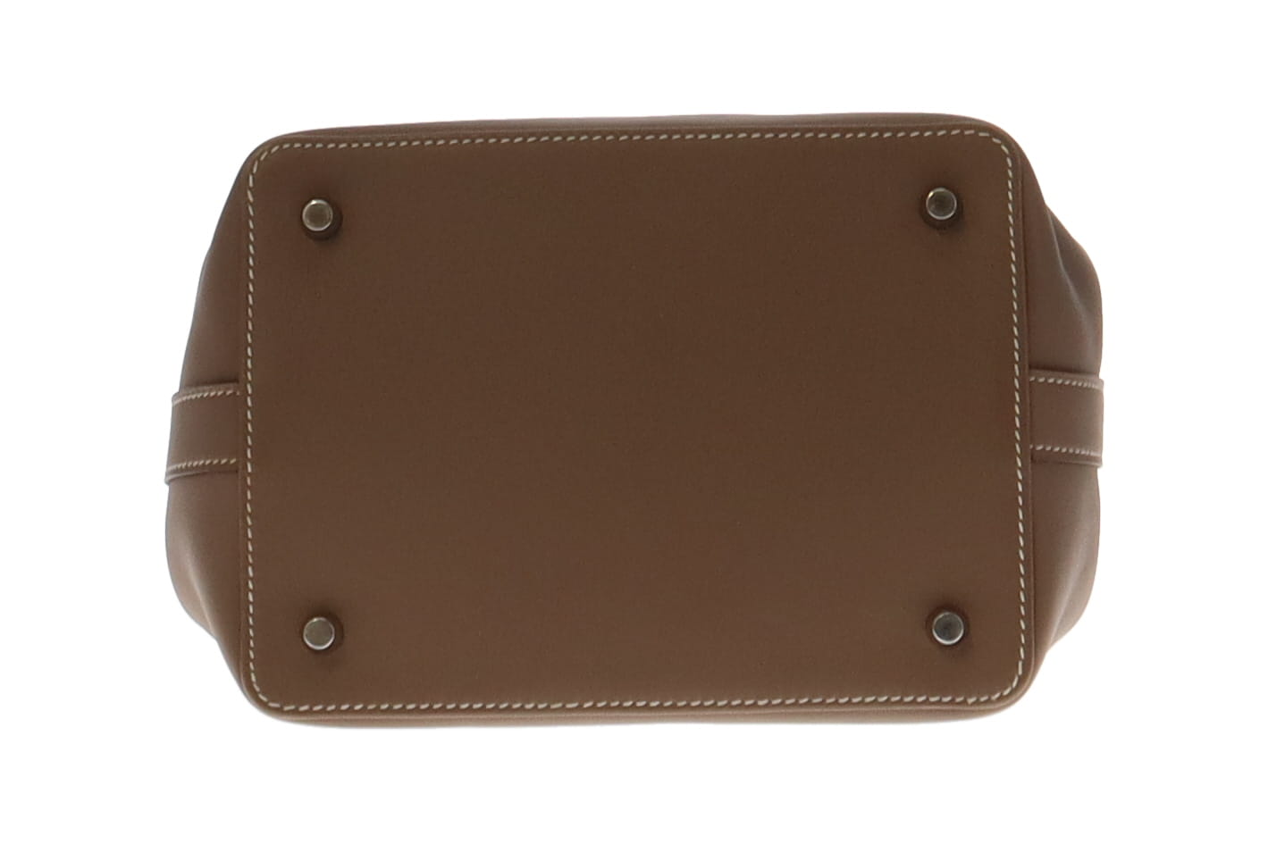 Hermes Toolbox 20 In Swift Etoupe Leather With Palladium Hardware