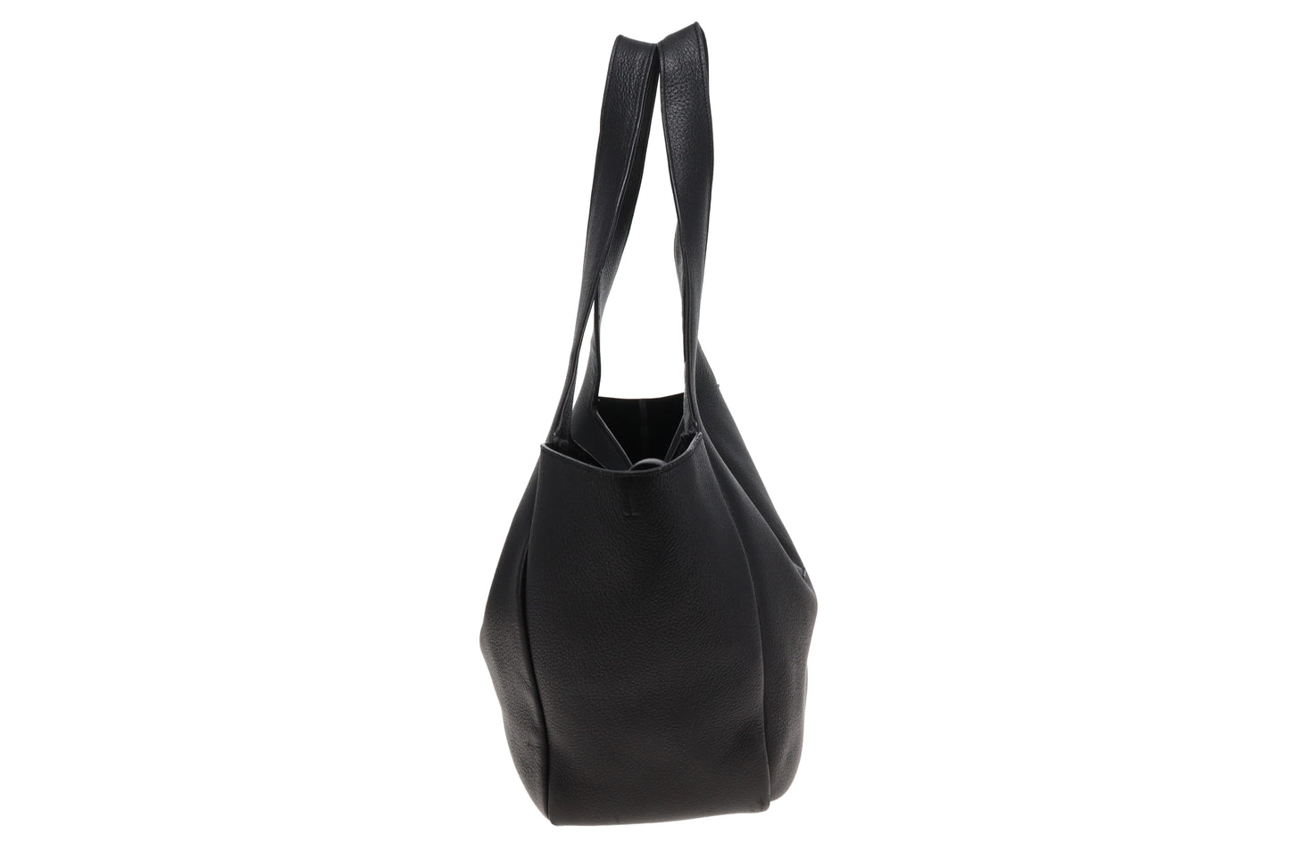 Saint Laurent Bea Tote Black Leather GHW