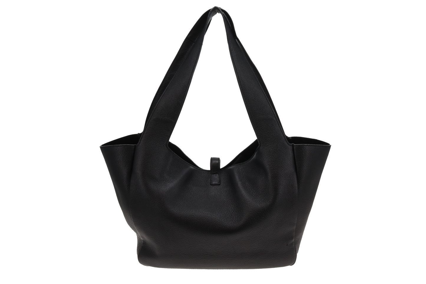Saint Laurent Bea Tote Black Leather GHW