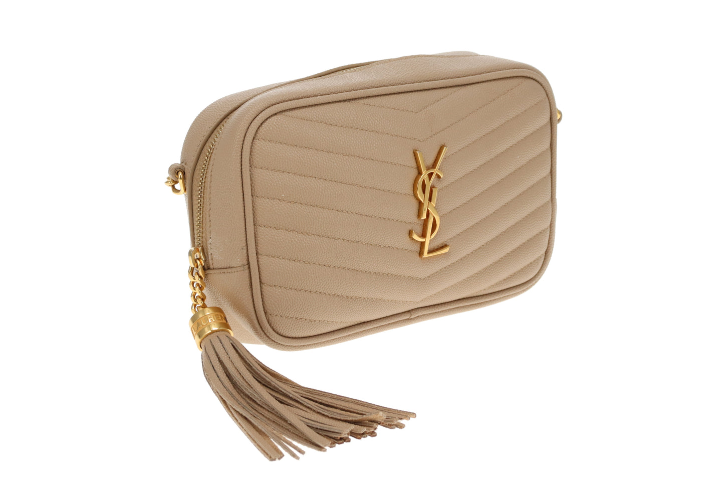 Saint Laurent Lou Mini Matelasse Leather Shoulder Bag