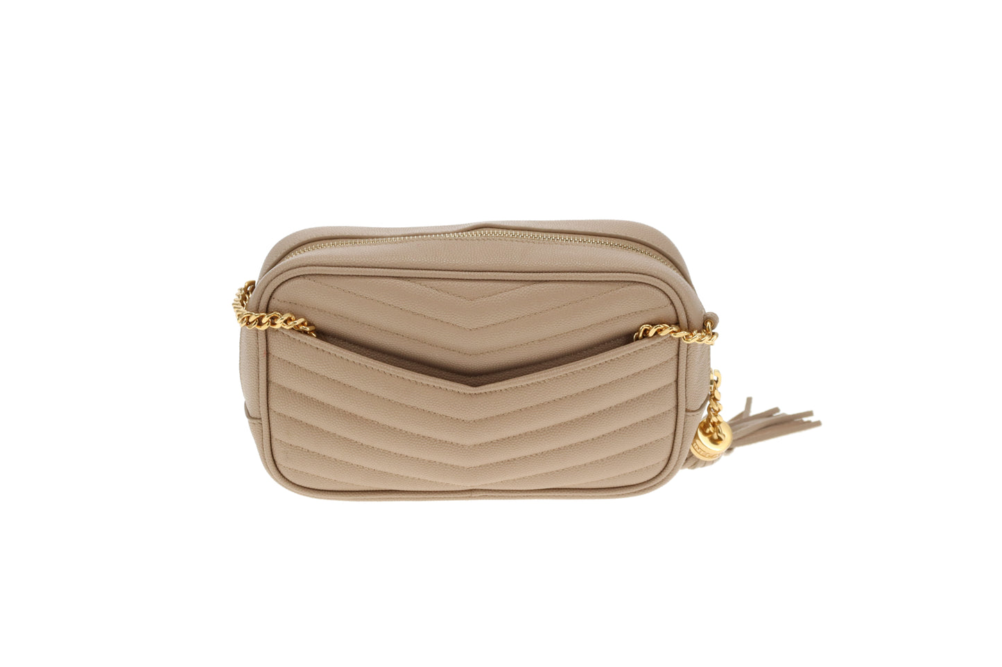 Saint Laurent Lou Mini Matelasse Leather Shoulder Bag