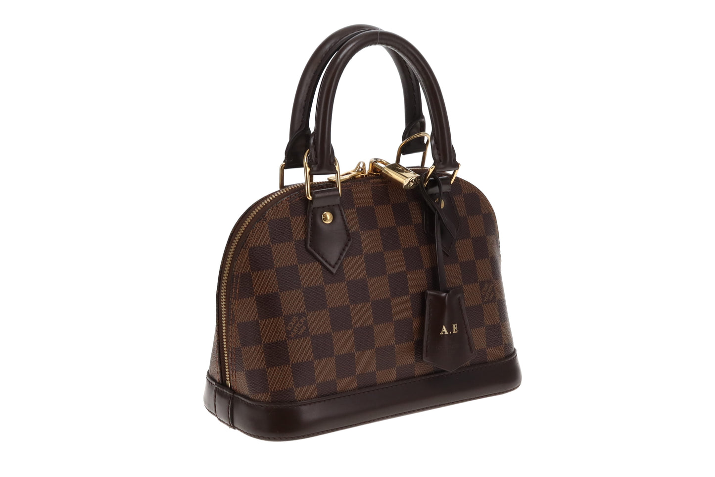 Louis Vuitton Alma BB Damier Ebene NFID (Hotstamp Clochette AE)