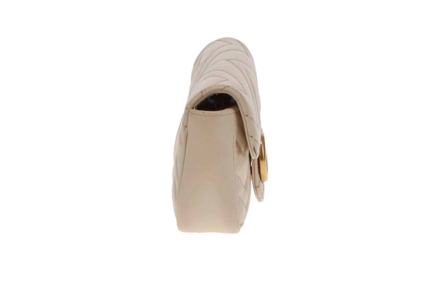 Gucci Cream GHW Super Mini Marmont Bag