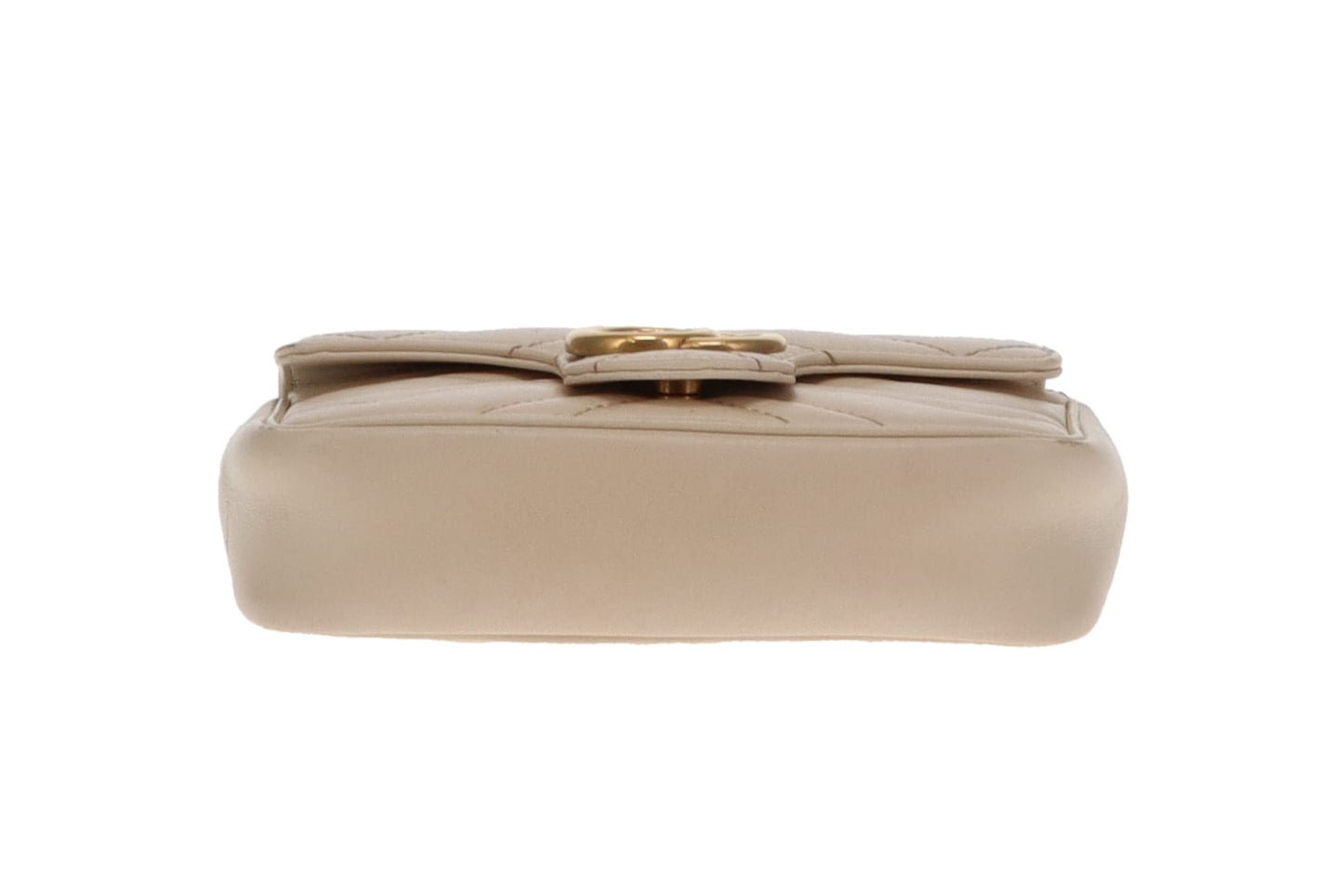 Gucci Cream GHW Super Mini Marmont Bag