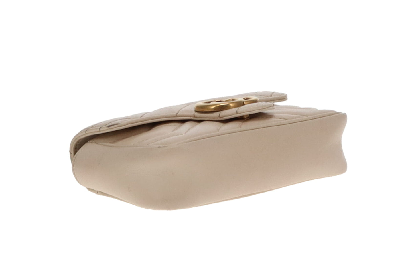 Gucci Cream GHW Super Mini Marmont Bag