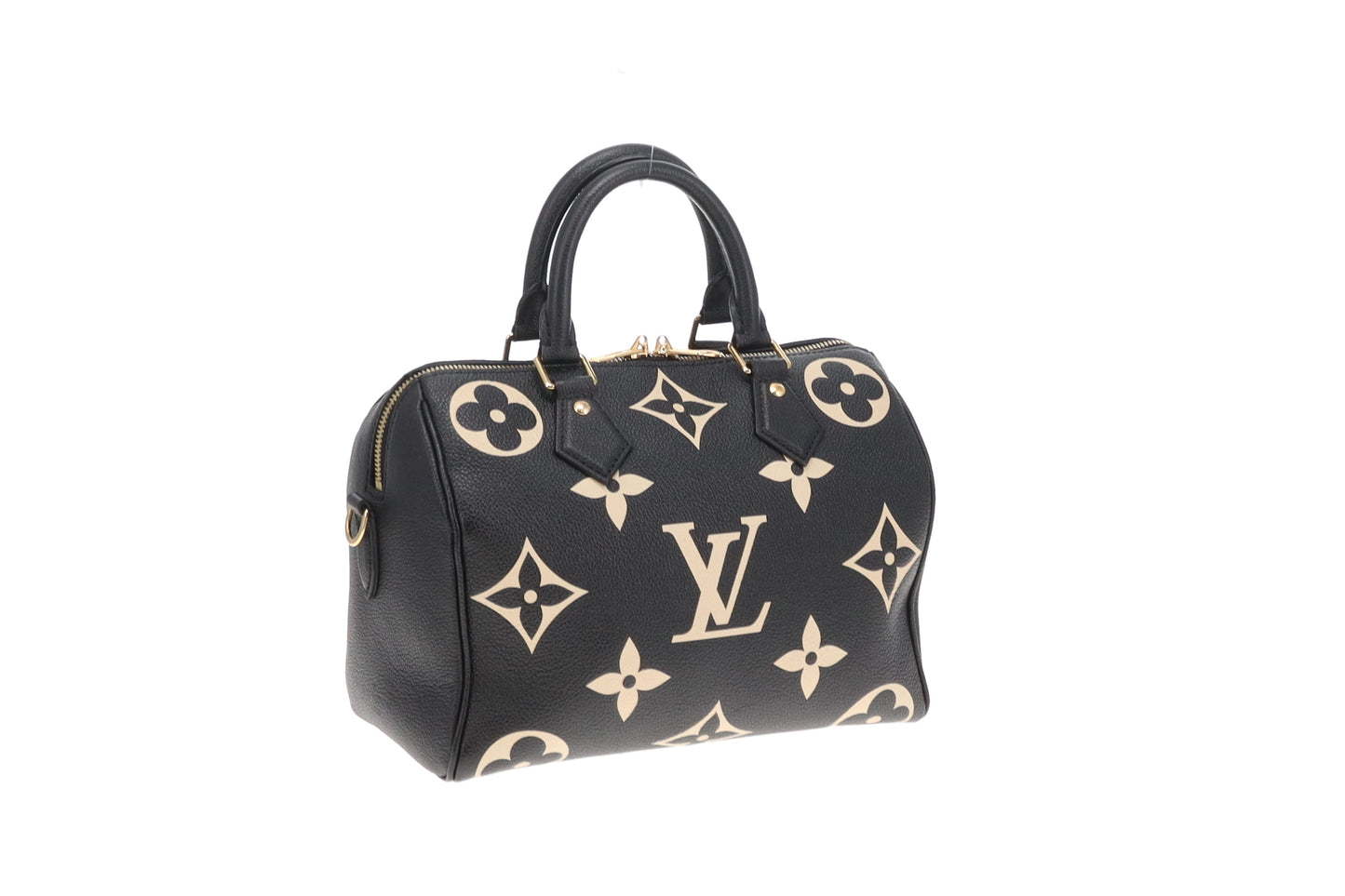 Louis Vuitton Speedy 25 Bandouliere Bicolour Monogram Empreinte (NFID)