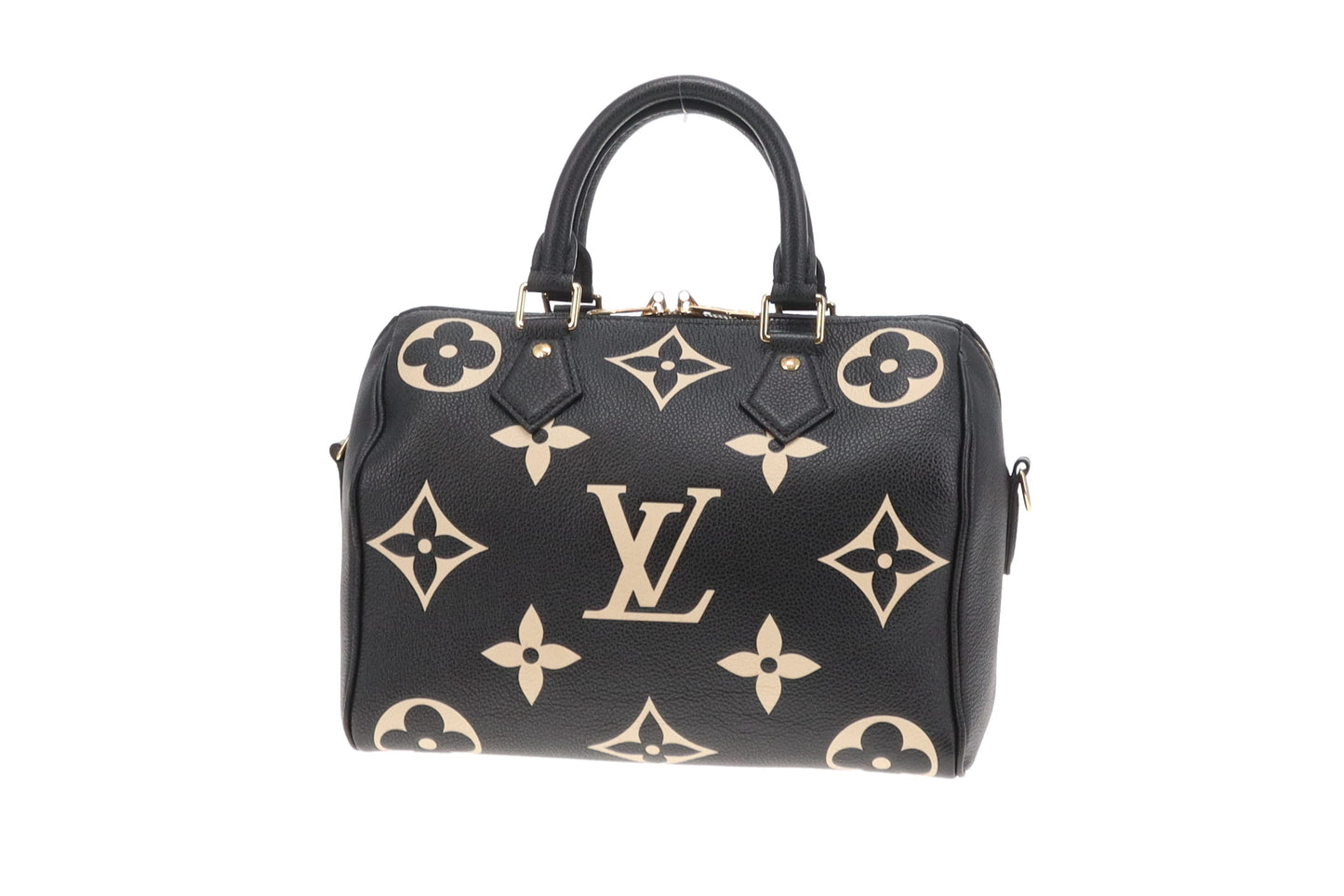 Louis Vuitton Speedy 25 Bandouliere Bicolour Monogram Empreinte (NFID)
