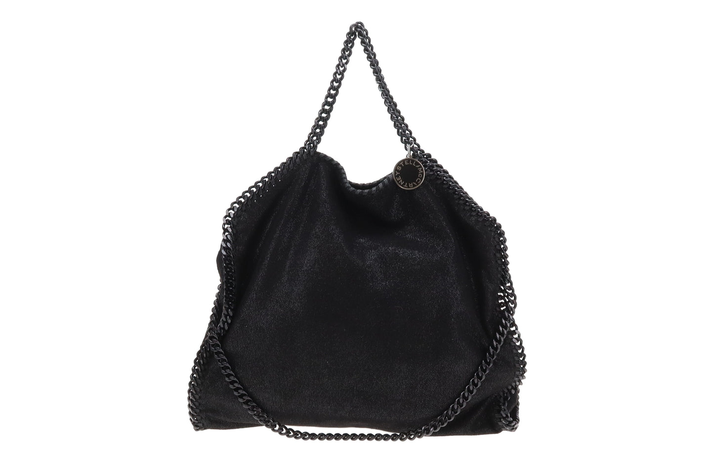 Stella McCartney Falabella Three Chain Black on Black Tote