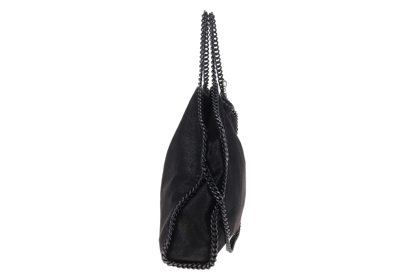 Stella McCartney Falabella Three Chain Black on Black Tote