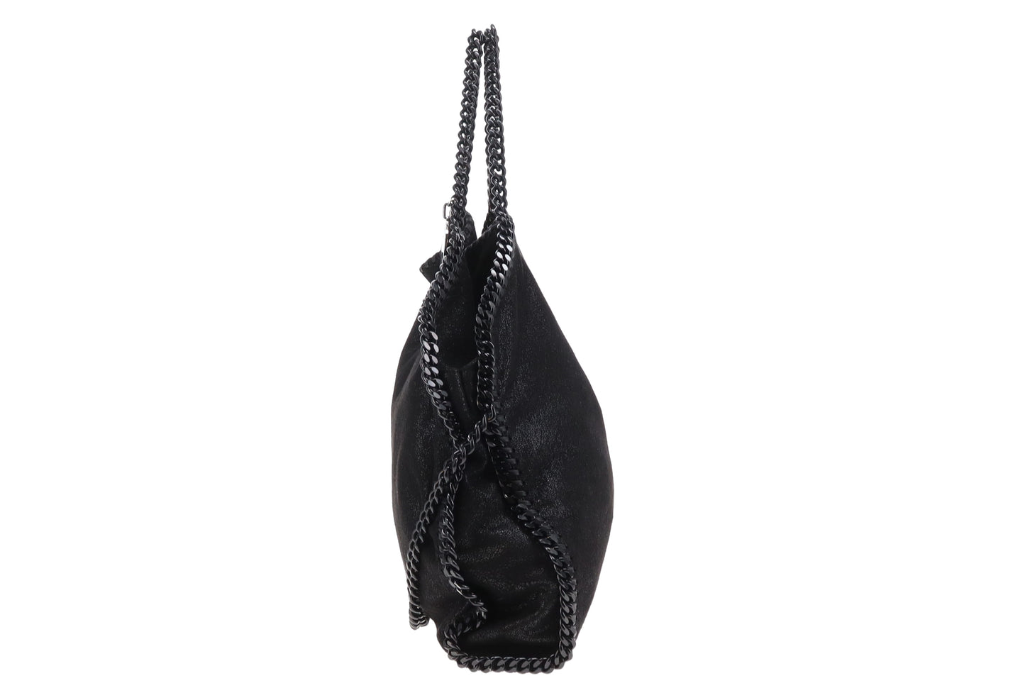 Stella McCartney Falabella Three Chain Black on Black Tote