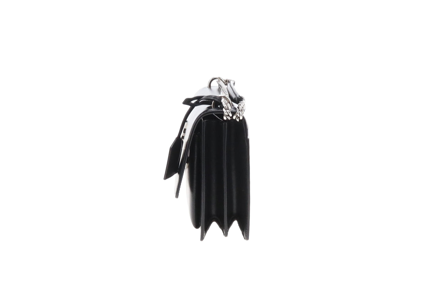 Saint Laurent Sunset Medium Black Leather SHW 2024