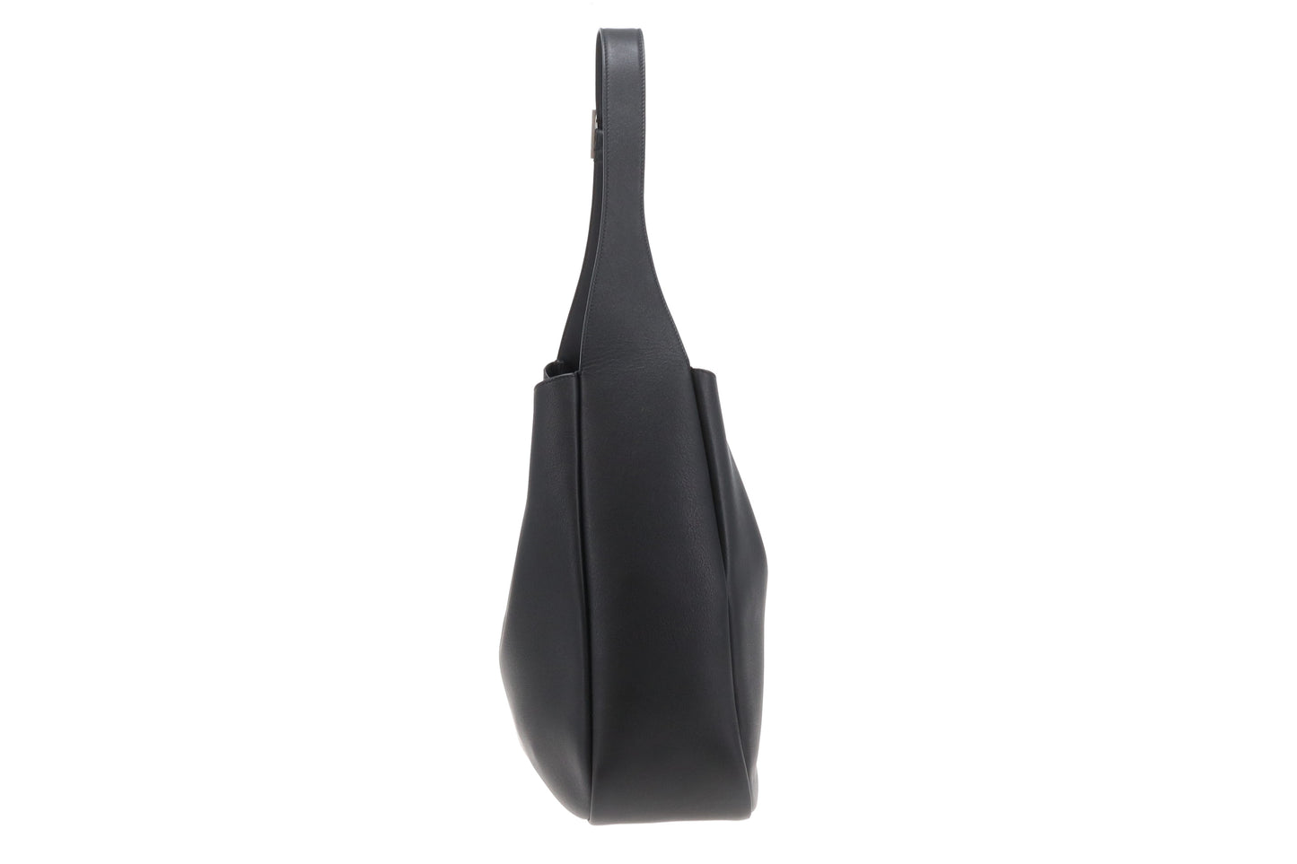 Saint Laurent Le 5 a 7 Supple Large Black Leather SHW 2024