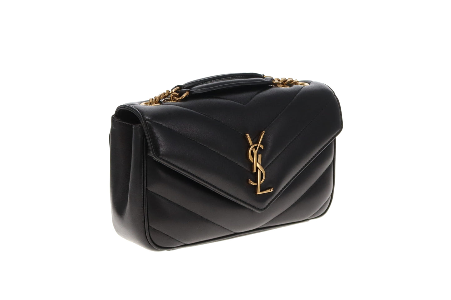 Saint Laurent Loulou NM Small Black GHW 2024