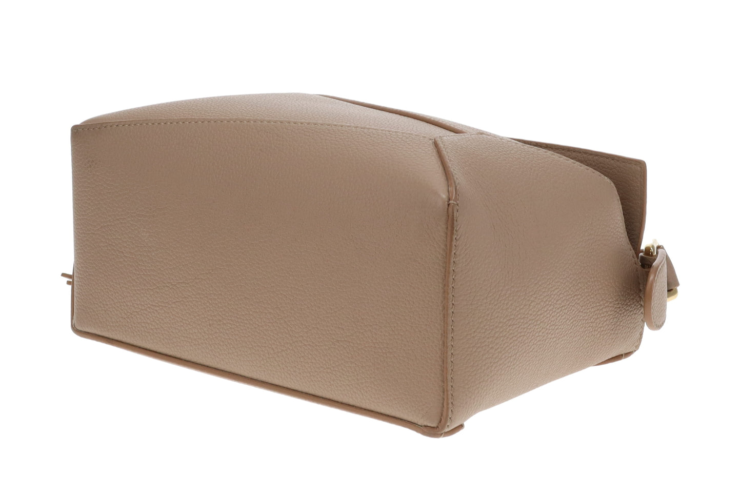 Loewe Small Puzzle Edge Bag Taupe in Soft Grained Calfskin