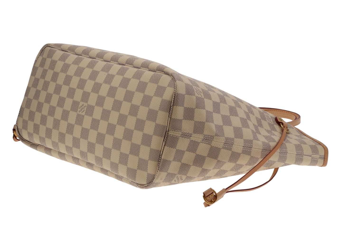 Louis Vuitton Neverfull MM with Pochette Damier Azur AR5129 - 2019