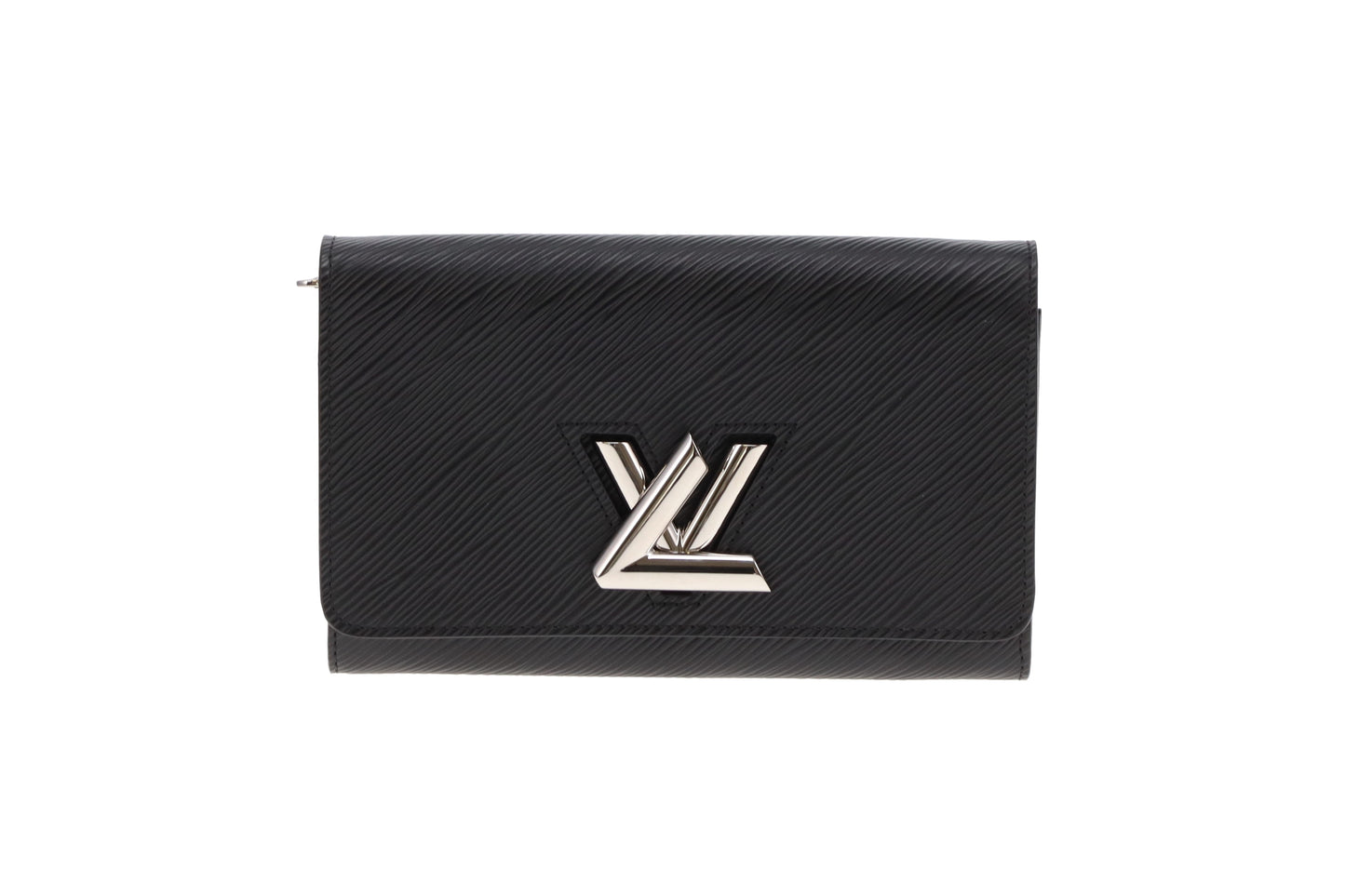 Louis Vuitton Twist Chain Wallet Black Epi SHW SP4159 -2019