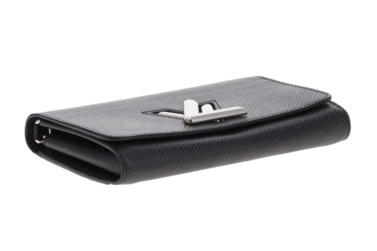 Louis Vuitton Twist Chain Wallet Black Epi SHW SP4159 -2019